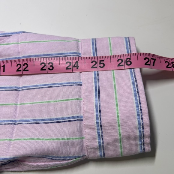 NWT POLO RALPH LAUREN Men Long Sleeve Multi Color Striped Button Oxford XXL $138 - Picture 11 of 13